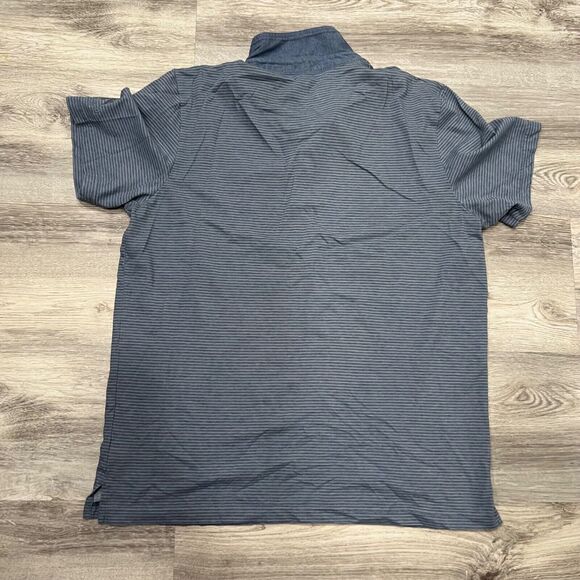 Travis Mathew Striped Polo Shirt Short Sleeve Golf Casual Modern Fit Sz XL - Picture 3 of 7